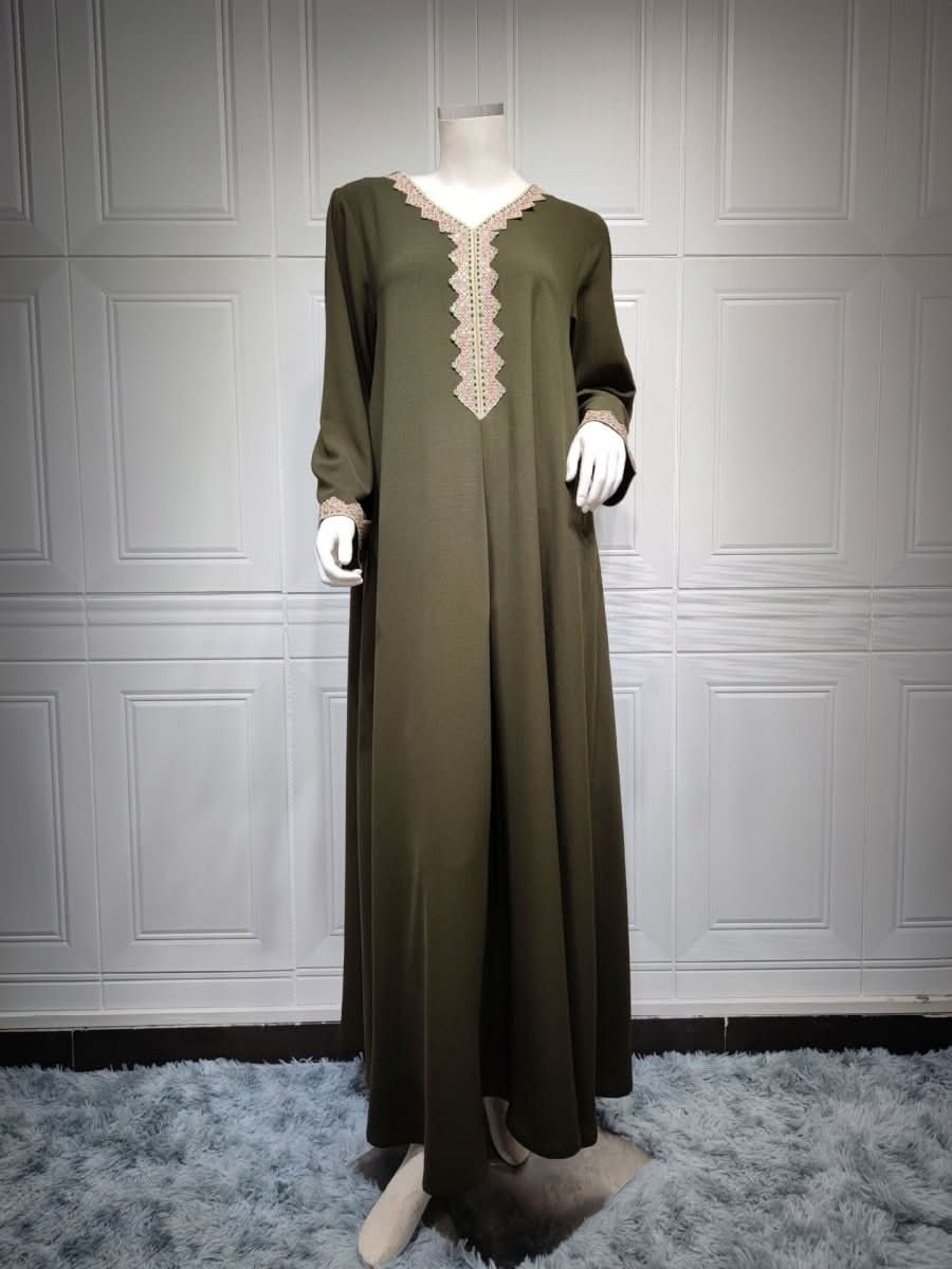 Middle East Muslim Women's Wear Swing Dress - Eshtree