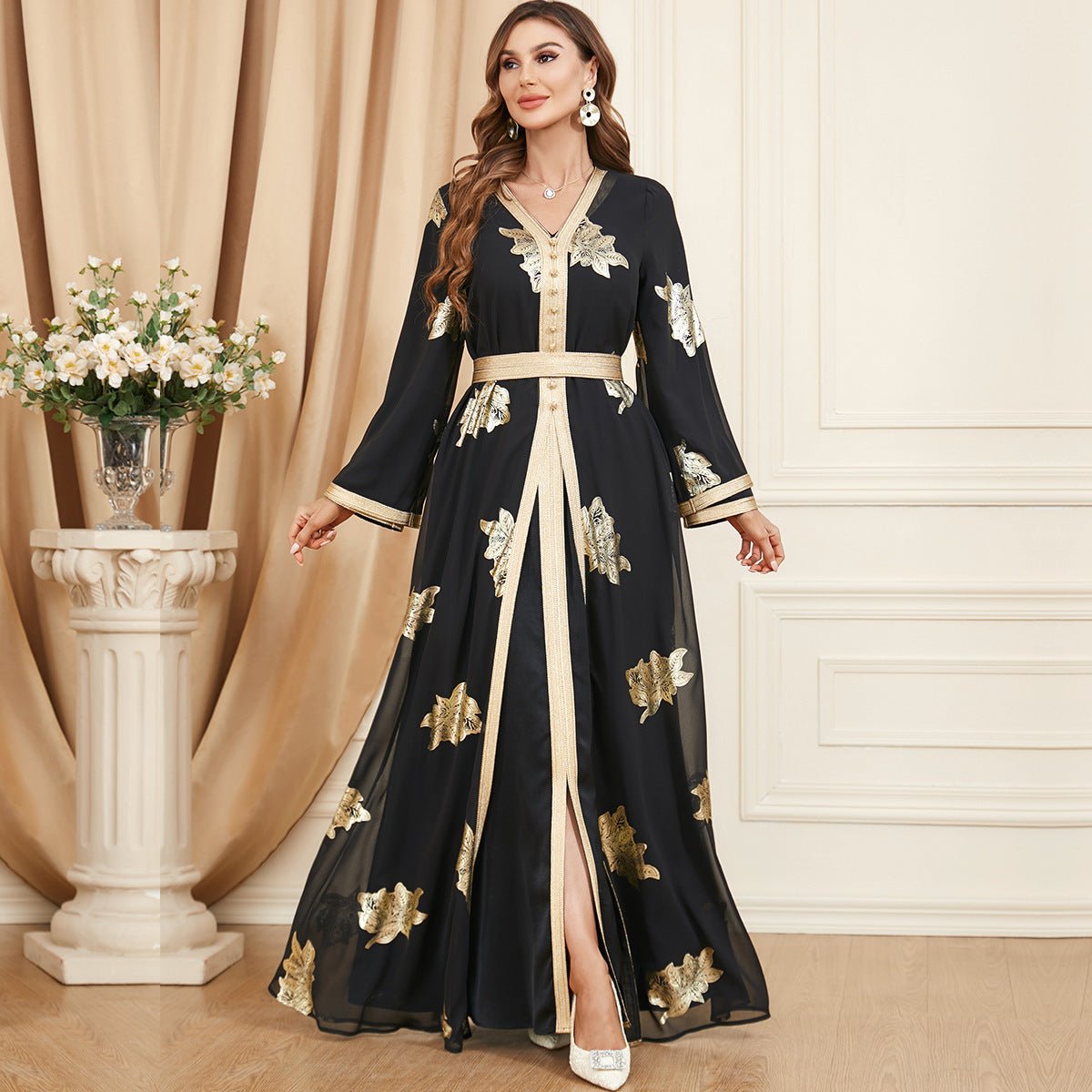 Middle Eastern Muslim Women's Two - piece Dress - Eshtree