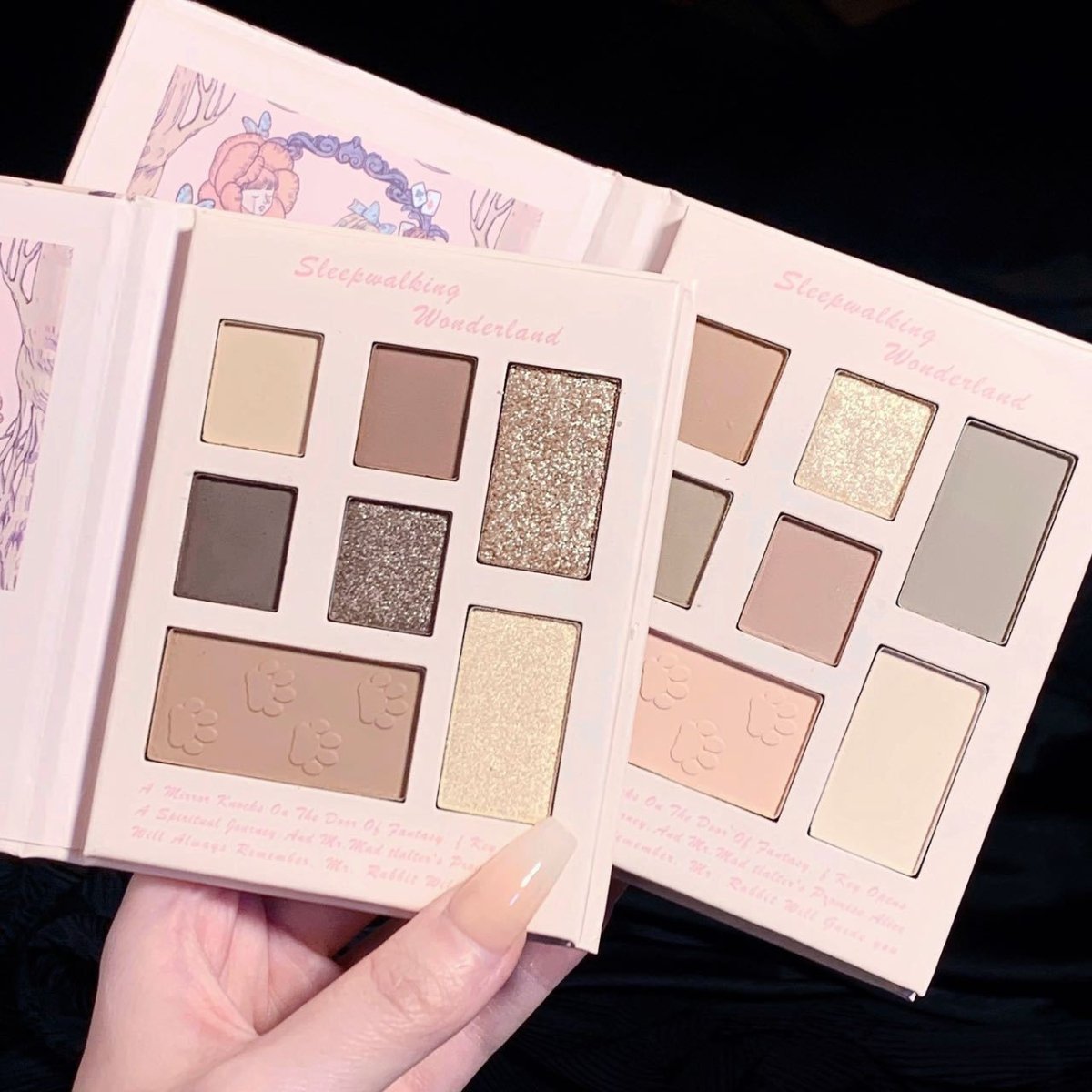 Midsummer Garden Powder Blusher Highlight Eye Shadow - Eshtree