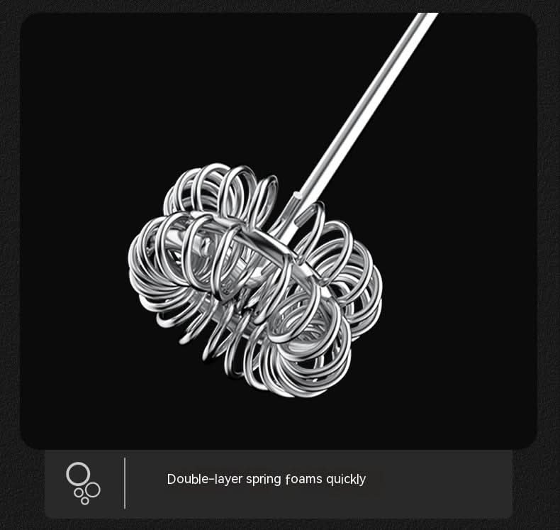 Milk Frother Egg Beater Coffee Frother Household Electric Milk Stirring Battery Handheld Blender - Eshtree