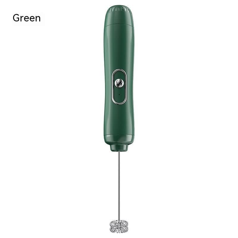 Milk Frother Egg Beater Coffee Frother Household Electric Milk Stirring Battery Handheld Blender - Eshtree