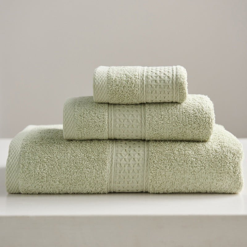 Minimalist Style Square Towel Towel Bath Towel Set Towel Pure Cotton - Eshtree