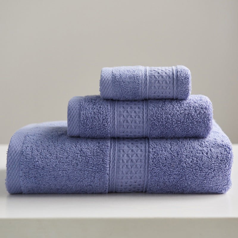 Minimalist Style Square Towel Towel Bath Towel Set Towel Pure Cotton - Eshtree