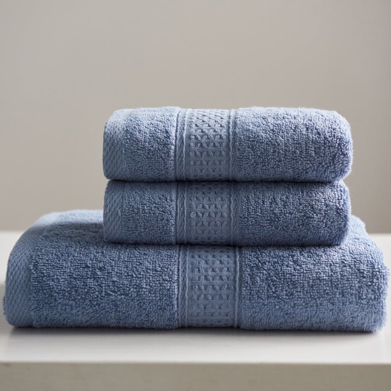 Minimalist Style Square Towel Towel Bath Towel Set Towel Pure Cotton - Eshtree