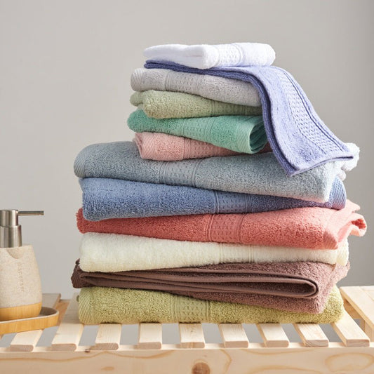 Minimalist Style Square Towel Towel Bath Towel Set Towel Pure Cotton - Eshtree