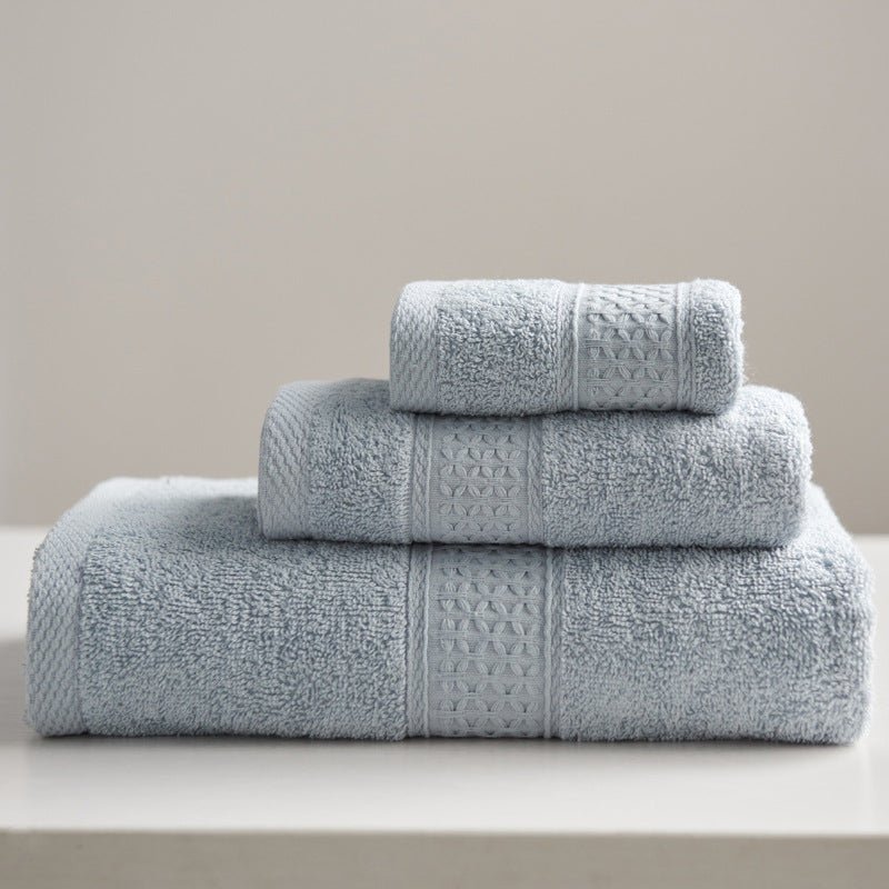 Minimalist Style Square Towel Towel Bath Towel Set Towel Pure Cotton - Eshtree