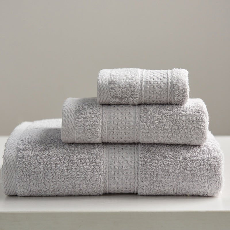Minimalist Style Square Towel Towel Bath Towel Set Towel Pure Cotton - Eshtree