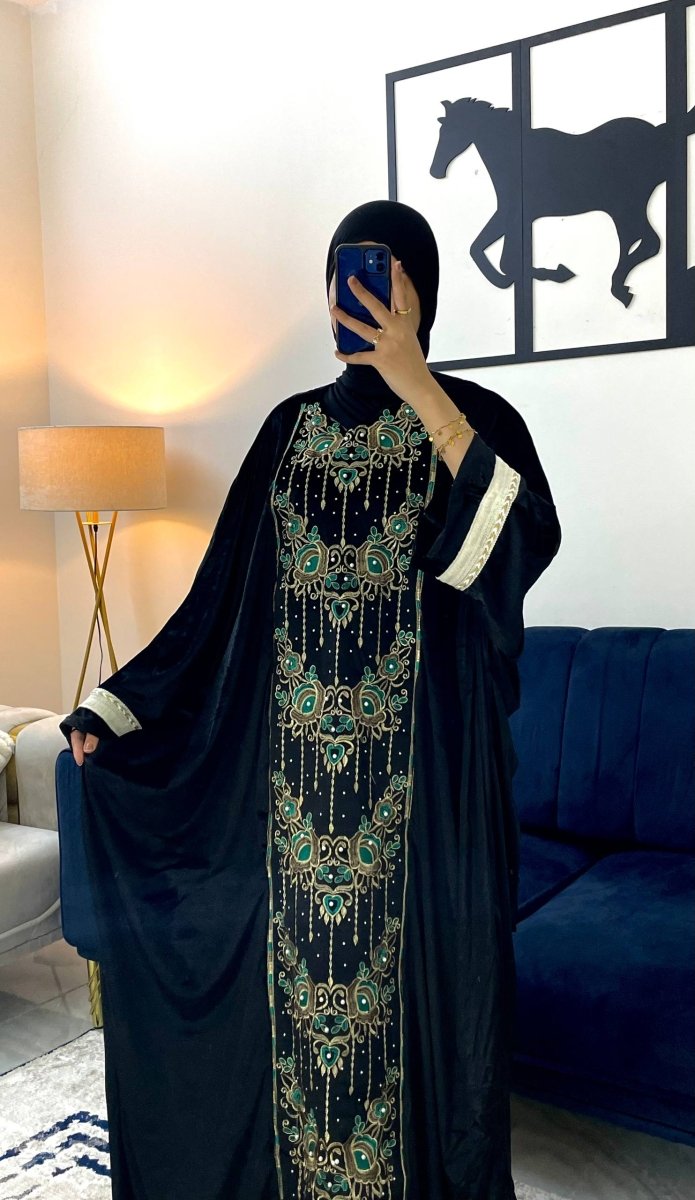 ملحفة فاخرة بخامة القطيفة الفرنساوي - Eshtree