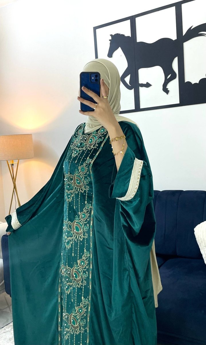 ملحفة فاخرة بخامة القطيفة الفرنساوي - Eshtree