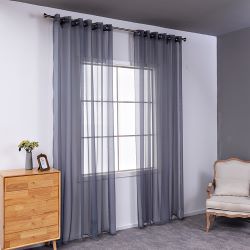 Modern And Simple Pure Color Cotton And Linen Window Screen - Eshtree
