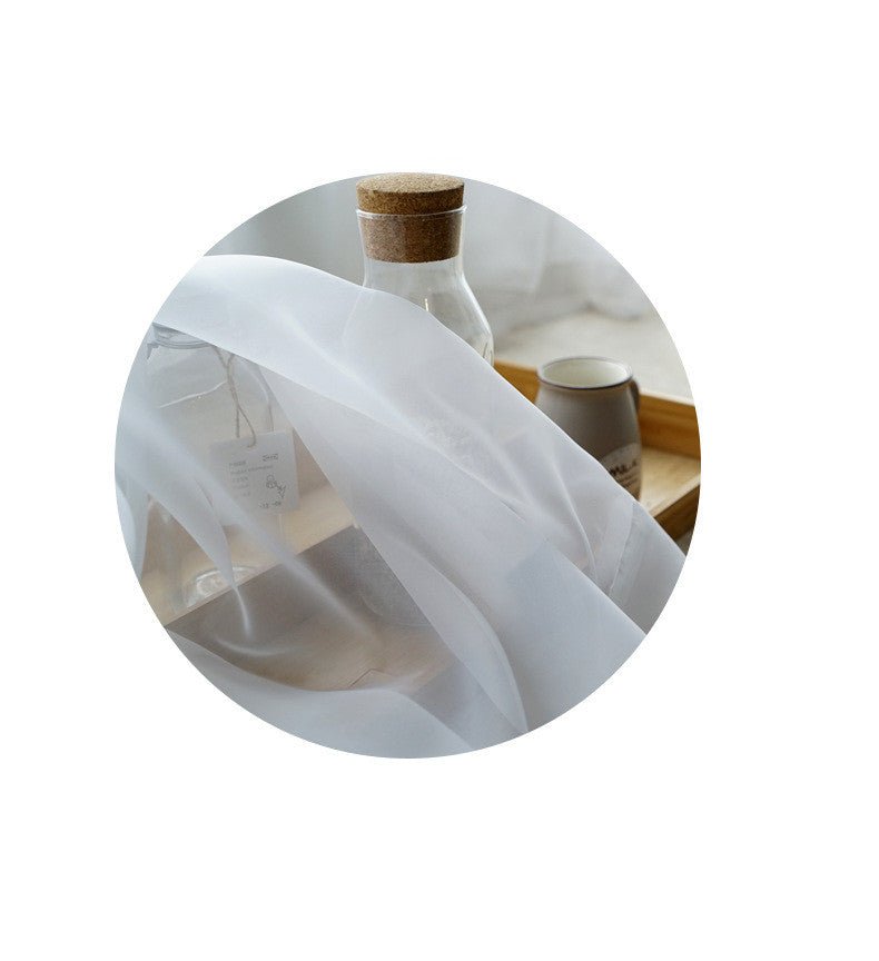 Modern And Simple Pure Color Cotton And Linen Window Screen - Eshtree