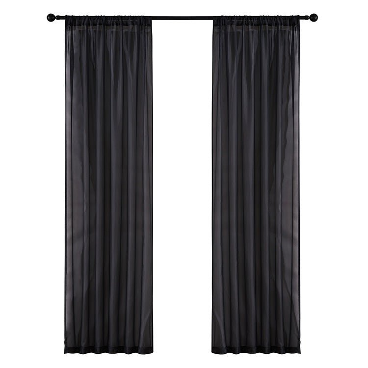 Modern And Simple Pure Color Cotton And Linen Window Screen - Eshtree