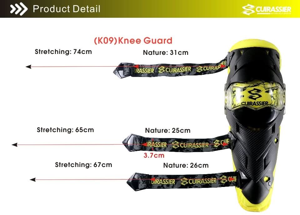 Motorcycle Elbow Protector Cuirassier Kneepad Knee Guards Motocross Downhill Dirt Bike MX Protection Off - Road Racing Elbow Pads - Eshtree