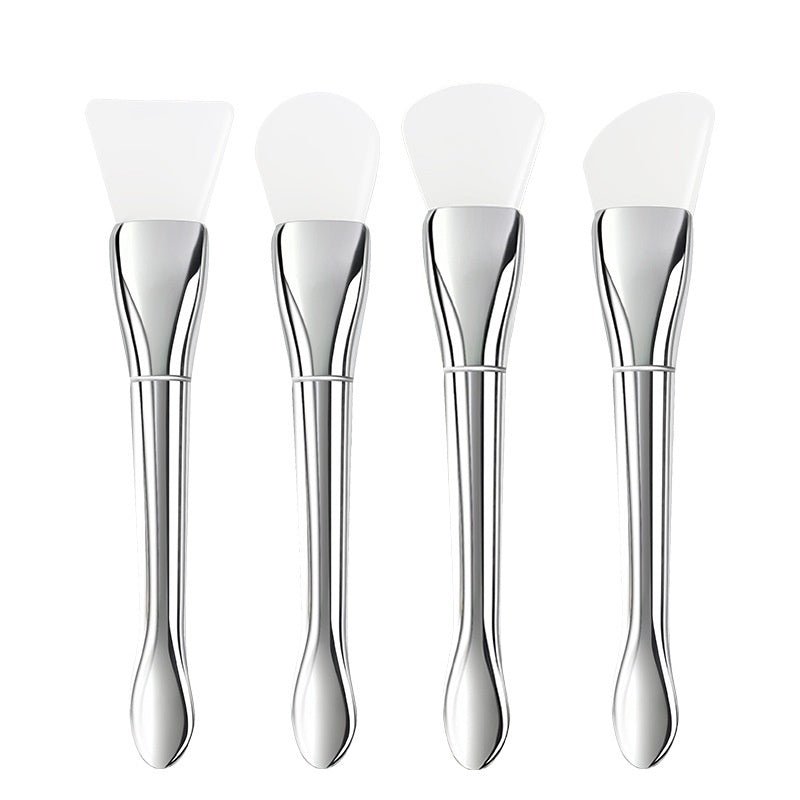 Multifunctional Beauty Makeup Brush Silver Rod Ultra - thin Flat Head - Eshtree