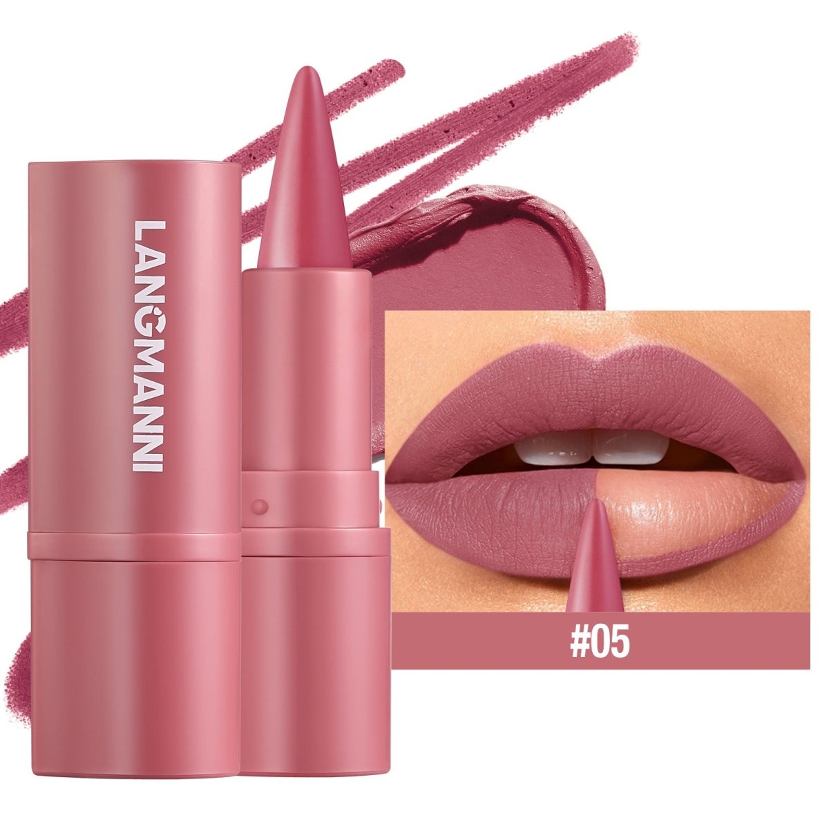 Multifunctional Lip Liner Lipstick Pen Matte - Eshtree