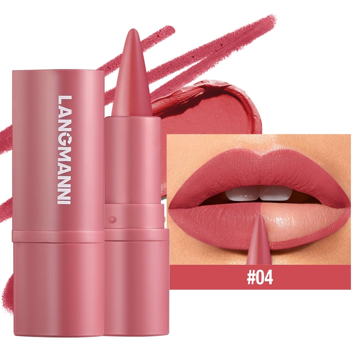 Multifunctional Lip Liner Lipstick Pen Matte - Eshtree