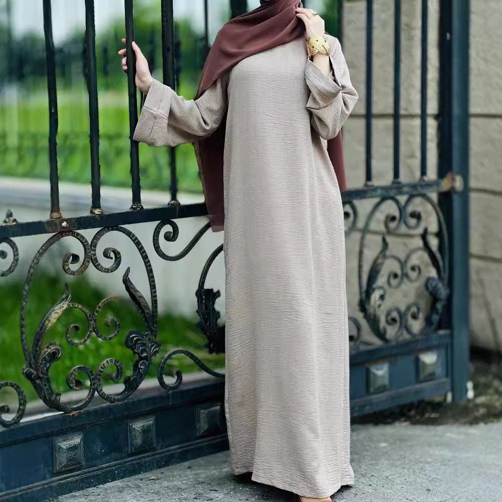 Muslim Female Dubai Turkey Fallwinter Dress - Eshtree