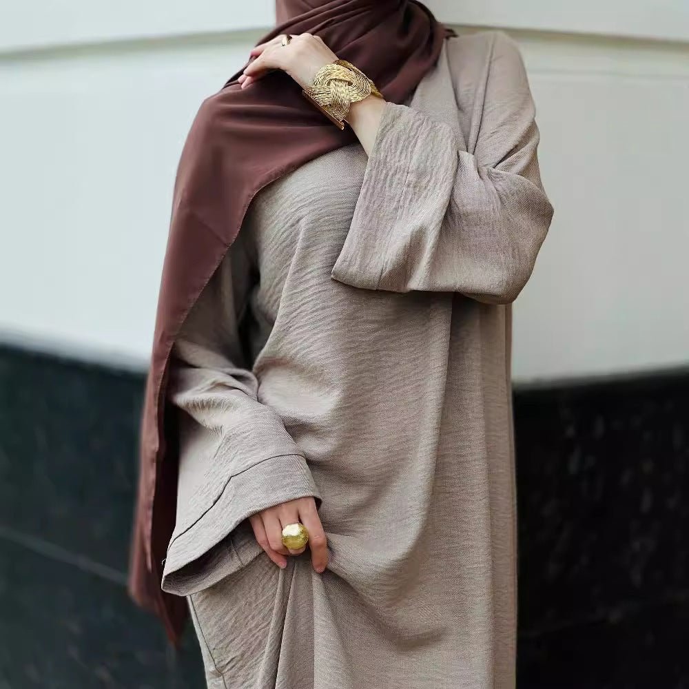 Muslim Female Dubai Turkey Fallwinter Dress - Eshtree