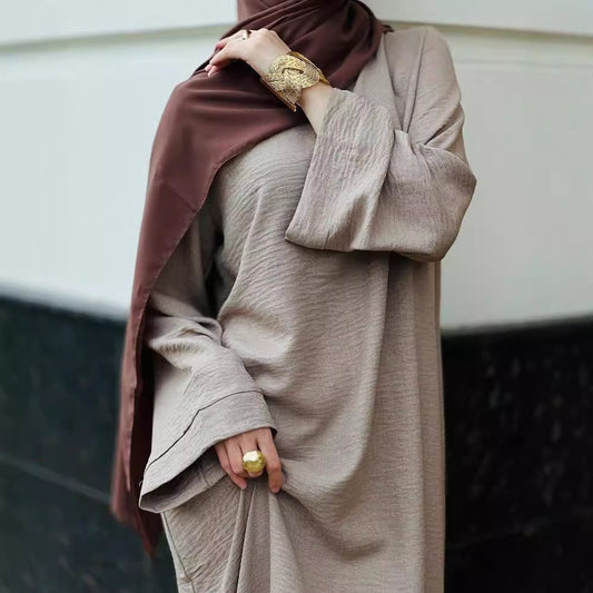 Muslim Female Dubai Turkey Fallwinter Dress - Eshtree