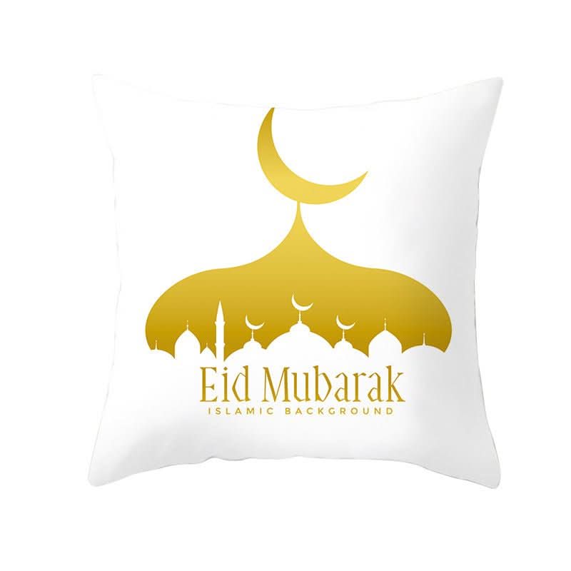Muslim Halal Ramadan Eid Mubarak Home Decor Pillowcase - Eshtree