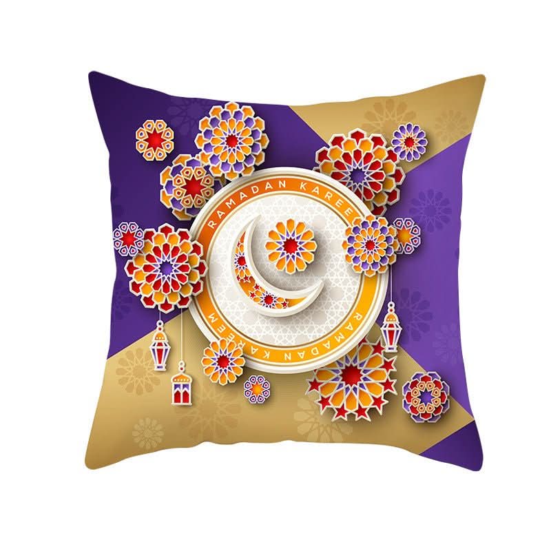 Muslim Halal Ramadan Eid Mubarak Home Decor Pillowcase - Eshtree