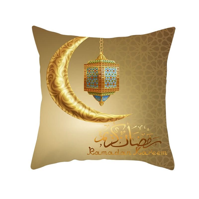 Muslim Halal Ramadan Eid Mubarak Home Decor Pillowcase - Eshtree