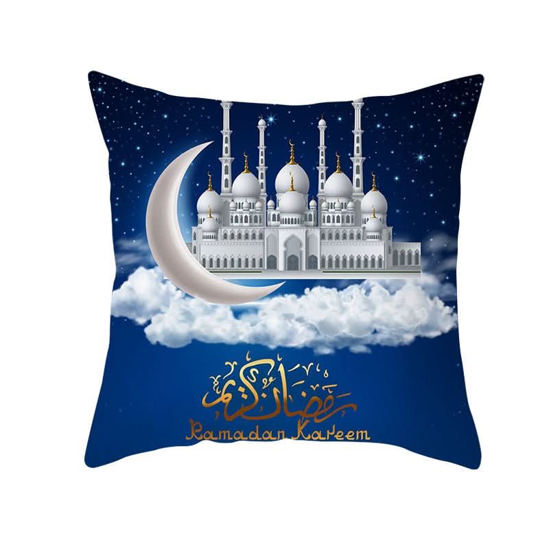Muslim Halal Ramadan Eid Mubarak Home Decor Pillowcase - Eshtree