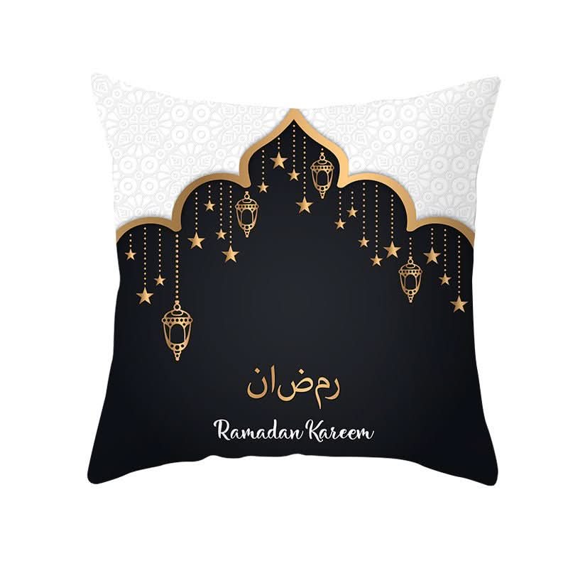 Muslim Halal Ramadan Eid Mubarak Home Decor Pillowcase - Eshtree
