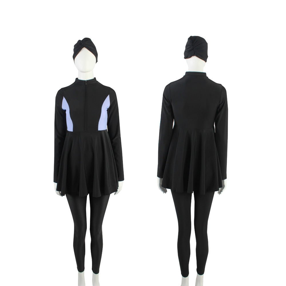 Muslim Swimsuit Women's Three - piece Conservative - Eshtree