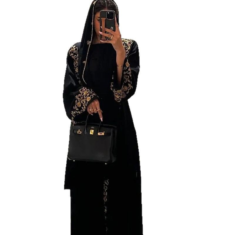 Muslim Women's Wear Long Sleeve Dress - Eshtree