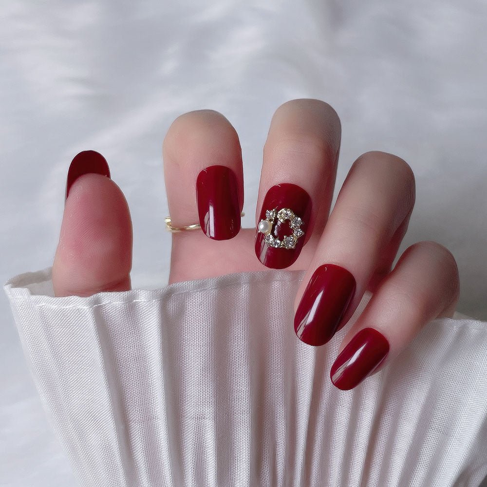 Nail Art Nail Patch Finished Removable Wearable - Eshtree