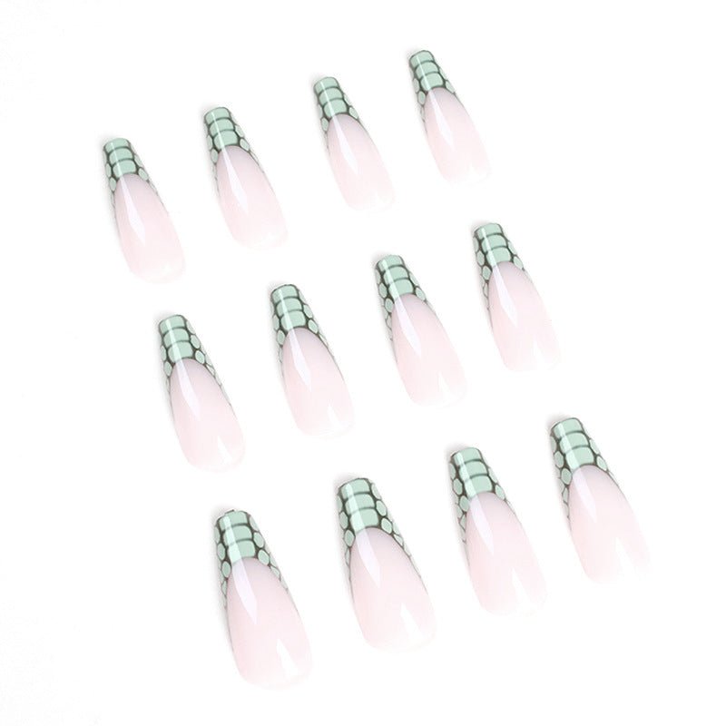 Nail Stickers French Nail Art Texture Patch - Eshtree