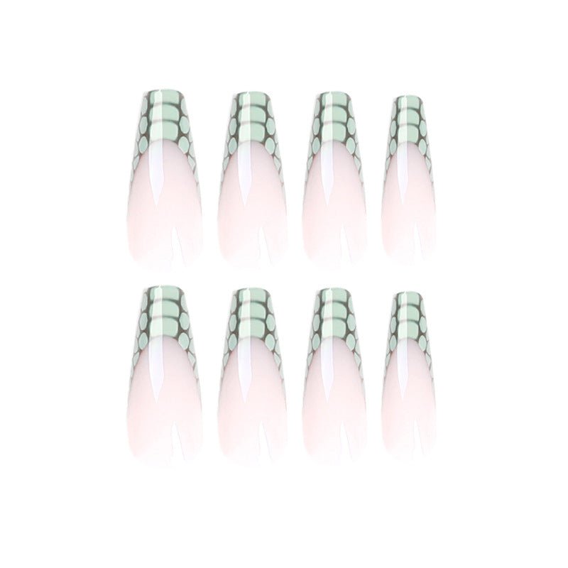 Nail Stickers French Nail Art Texture Patch - Eshtree