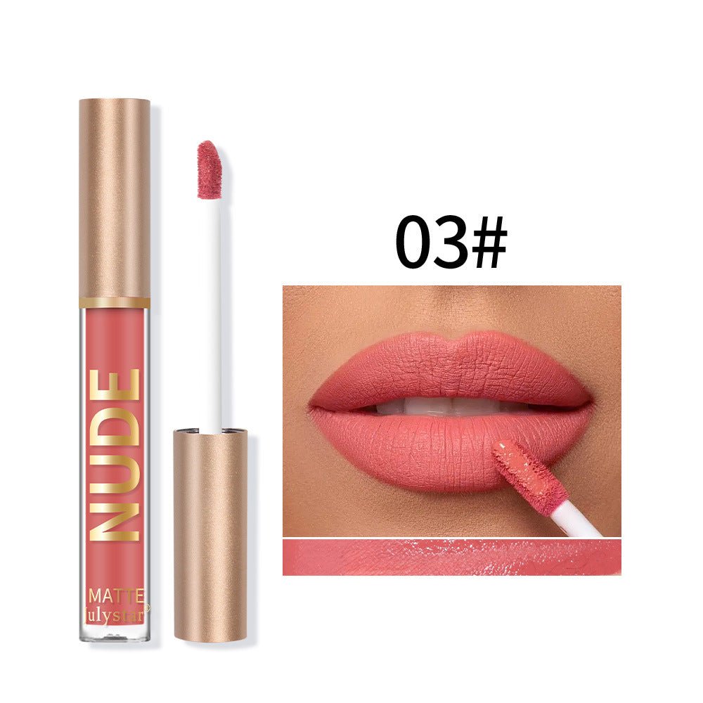 Natural Three - dimensional Does Not Fade Stain On Cup Lip Lacquer - Eshtree