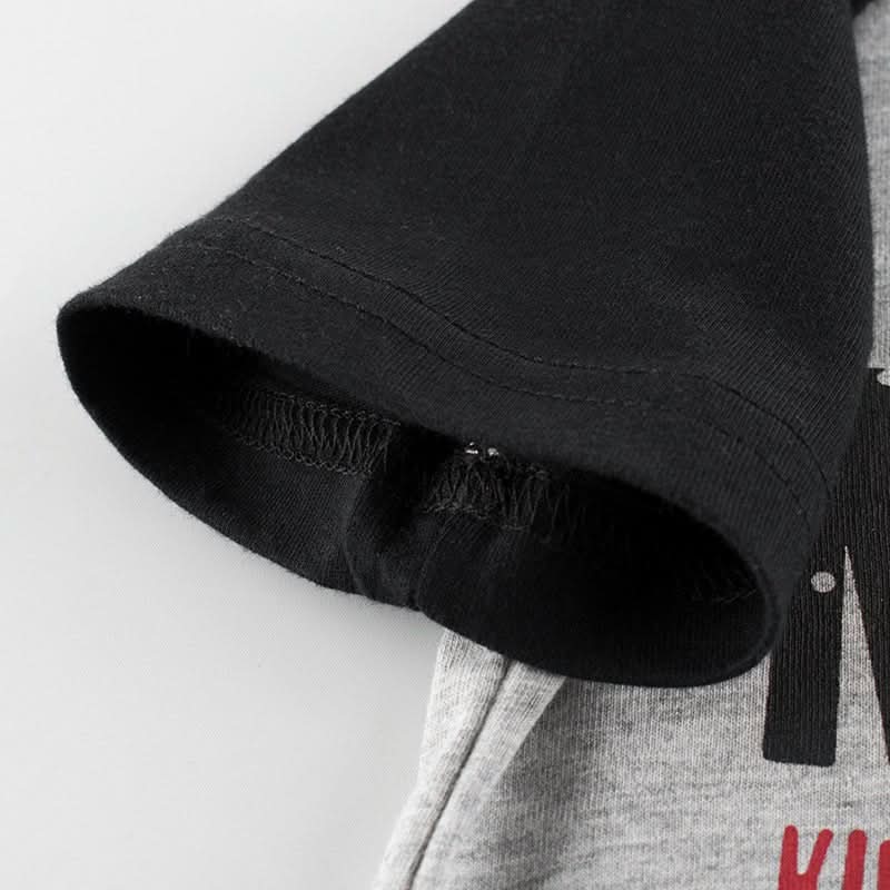 New Boys' Short Sleeve Tops Wholesale Korean T-shirt Kids Clothes - Eshtree