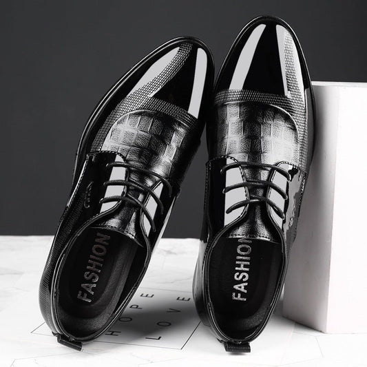 New Business Dress Shoes Large Size Shoes Men's Laces - Eshtree