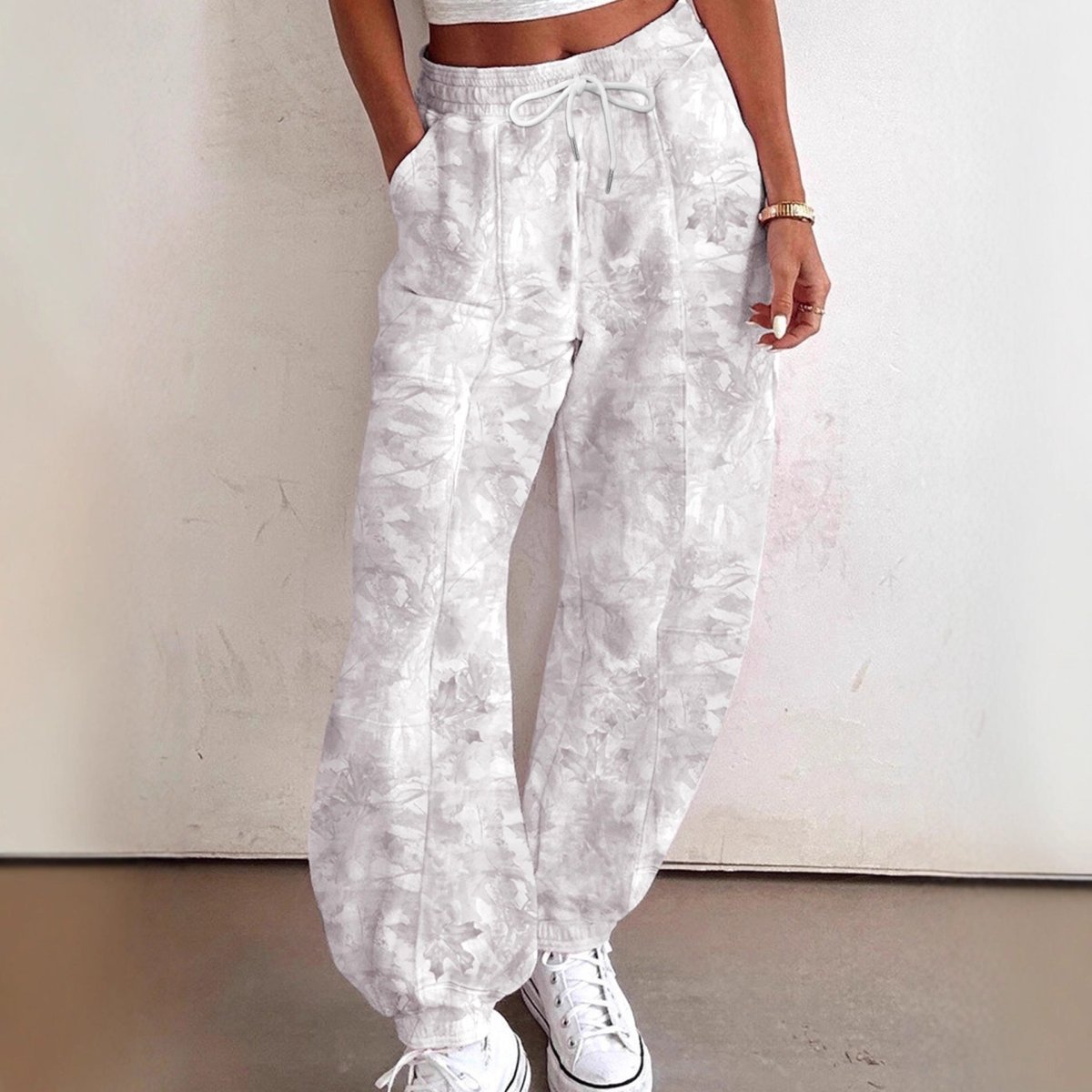 New Camouflage Print Fashion Loose Casual Pants For Women - Eshtree