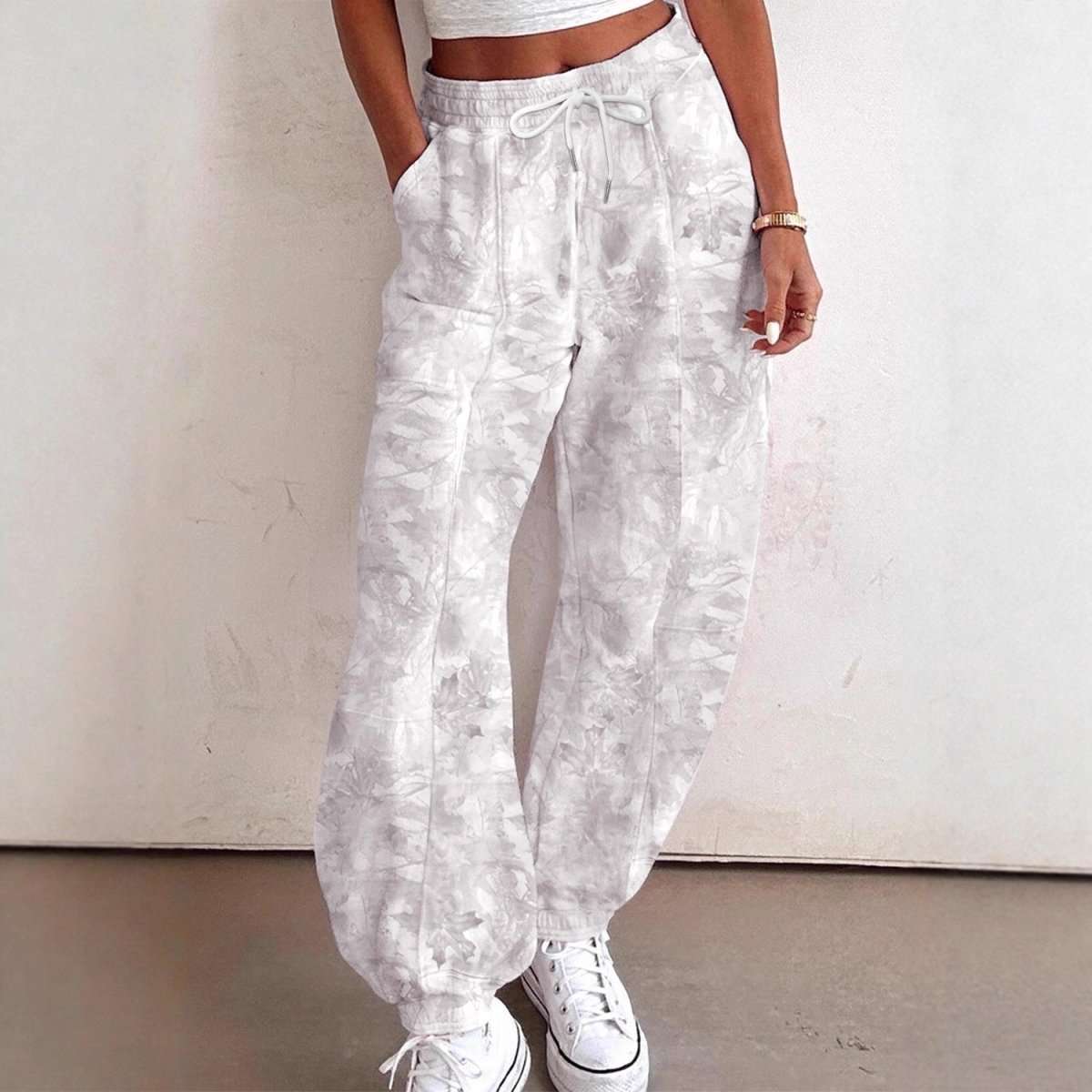 New Camouflage Print Fashion Loose Casual Pants For Women - Eshtree