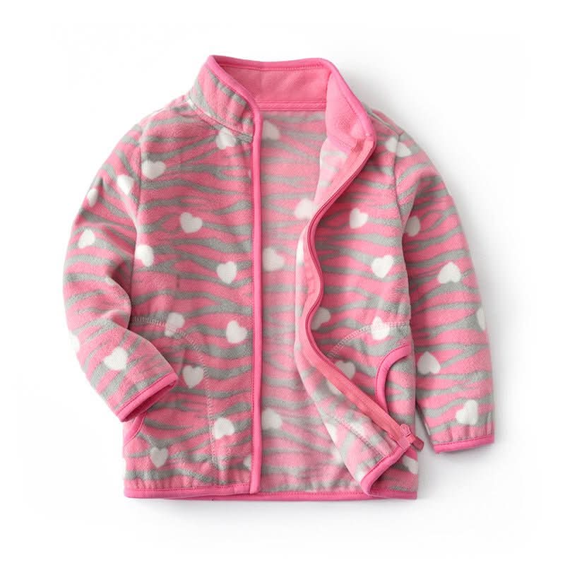 New Children's Polar Fleece Jacket For Girls - Eshtree