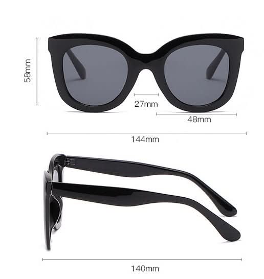 New Large Rim Sunglasses Women - Eshtree