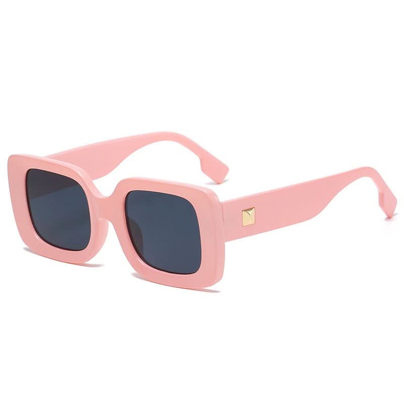 New Retro Square Large Frame Sunglasses Men And Women Trendy - Eshtree