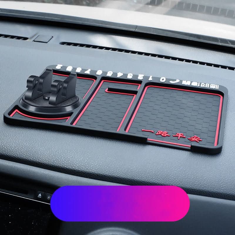 Non - Slip Car Phone Pad For 4 - in - 1 Car Parking Number Card Anti - Slip Mat Auto Phone Holder Sticky Anti Slide Dash Phone Mount - Eshtree