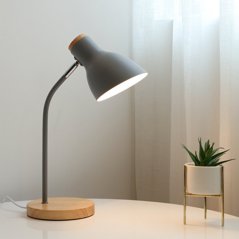 Nordic Modern Minimalist Wooden Table For Bedroom Bedside Lamp - Eshtree
