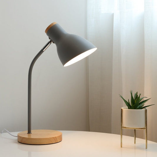 Nordic Modern Minimalist Wooden Table For Bedroom Bedside Lamp - Eshtree