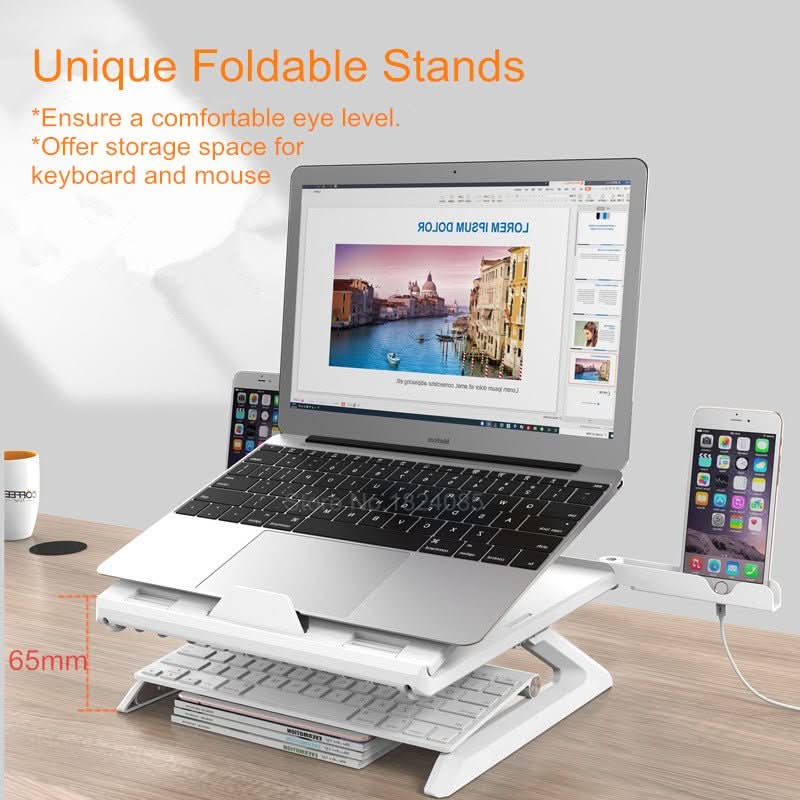 Notebook stand multifunctional folding lifting computer stand - Eshtree