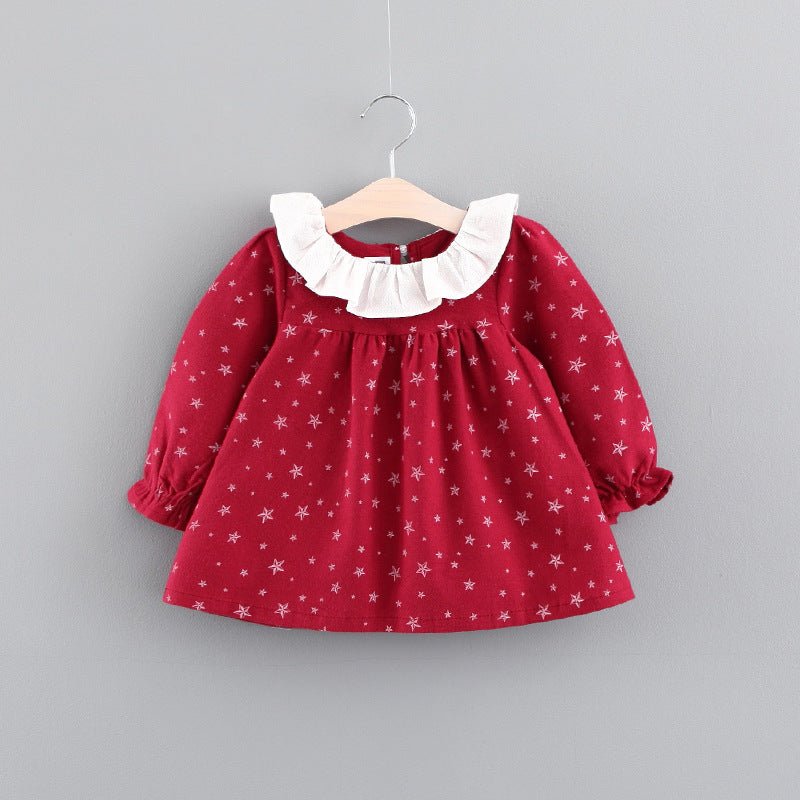 Online Shop Girl Dress, Autumn Baby Clothes, Korean Baby Princess Skirt Factory Wholesale - Eshtree
