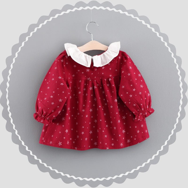 Online Shop Girl Dress, Autumn Baby Clothes, Korean Baby Princess Skirt Factory Wholesale - Eshtree
