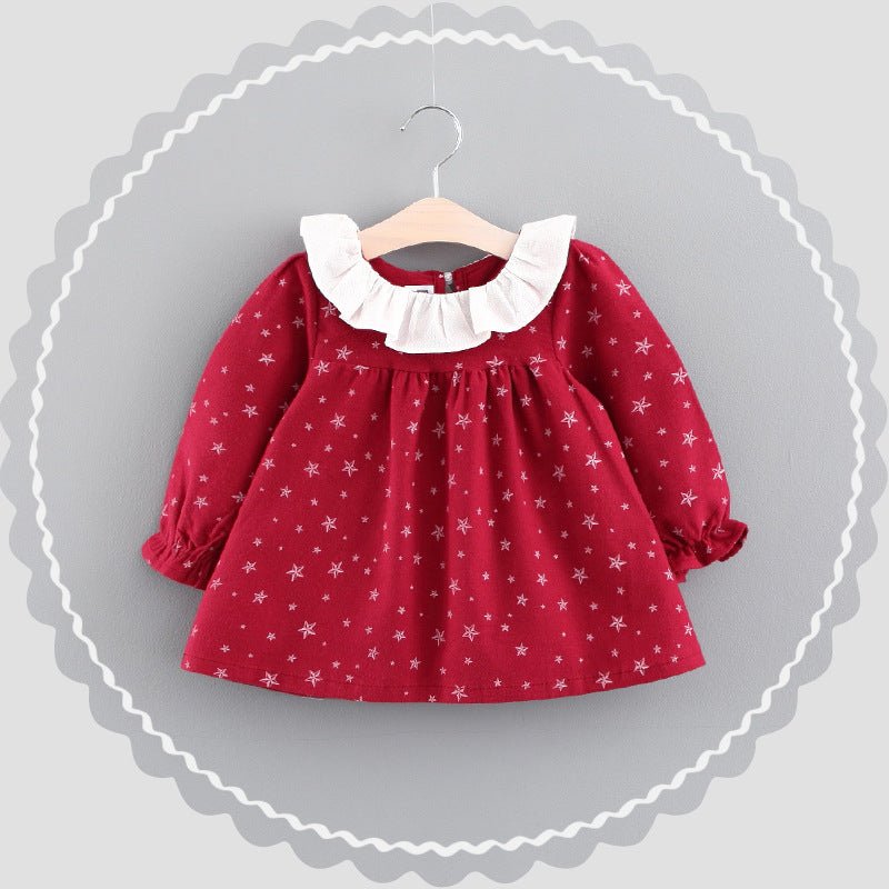 Online Shop Girl Dress, Autumn Baby Clothes, Korean Baby Princess Skirt Factory Wholesale - Eshtree