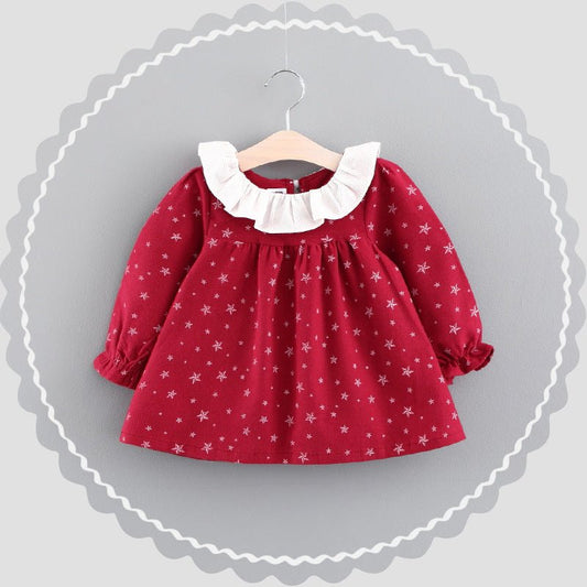Online Shop Girl Dress, Autumn Baby Clothes, Korean Baby Princess Skirt Factory Wholesale - Eshtree