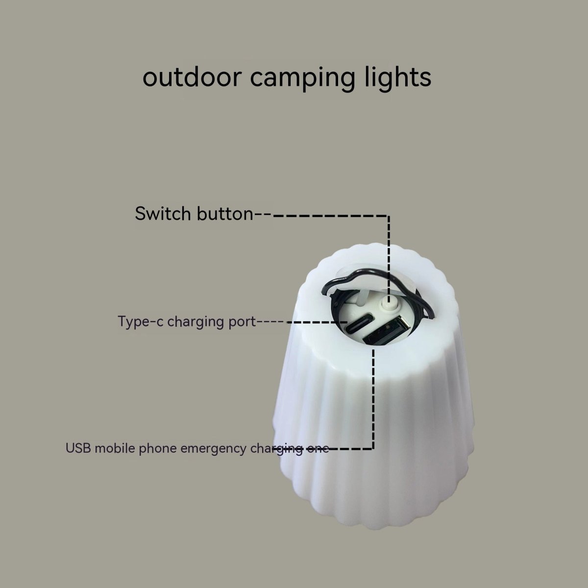 Outdoor Camping Light Camping Lantern Outdoor Lighting LED Light - Eshtree